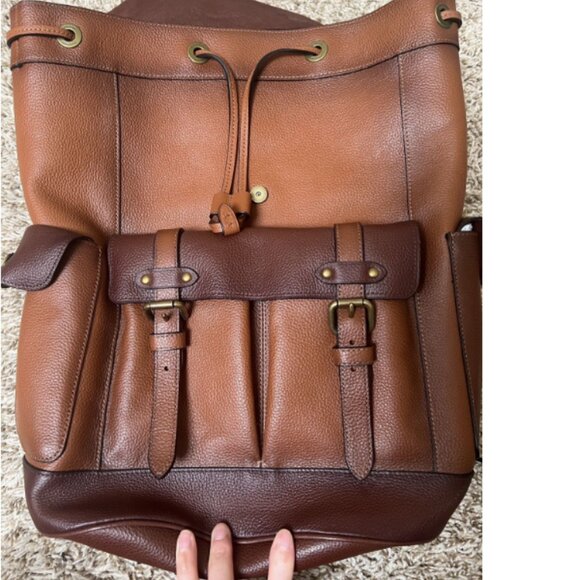 Coach Hudson Backpack In Colorblock - Picture 7 of 12